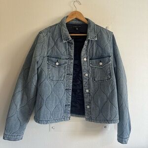Free people dupe quilted jacket